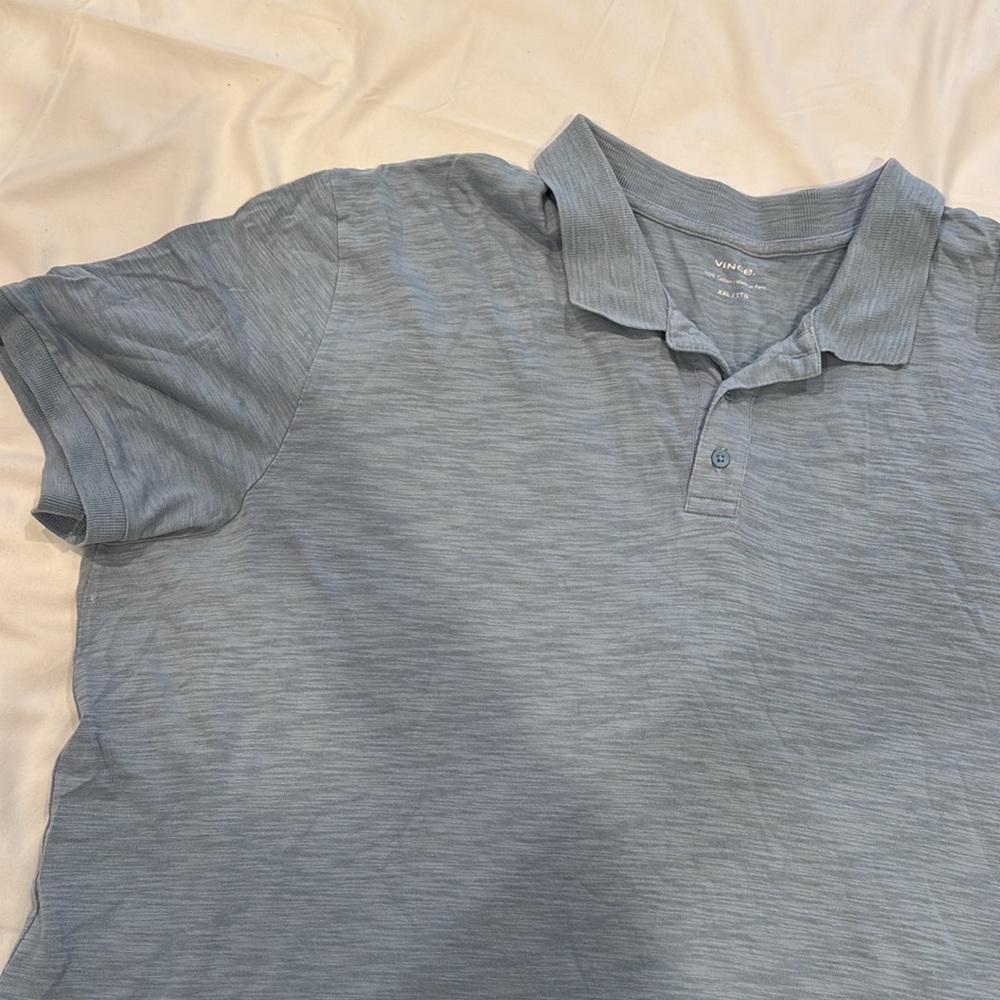 Vince Cotton Slub jersey Polo - Picture 5 of 6